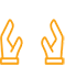 hands holding wordpress logo